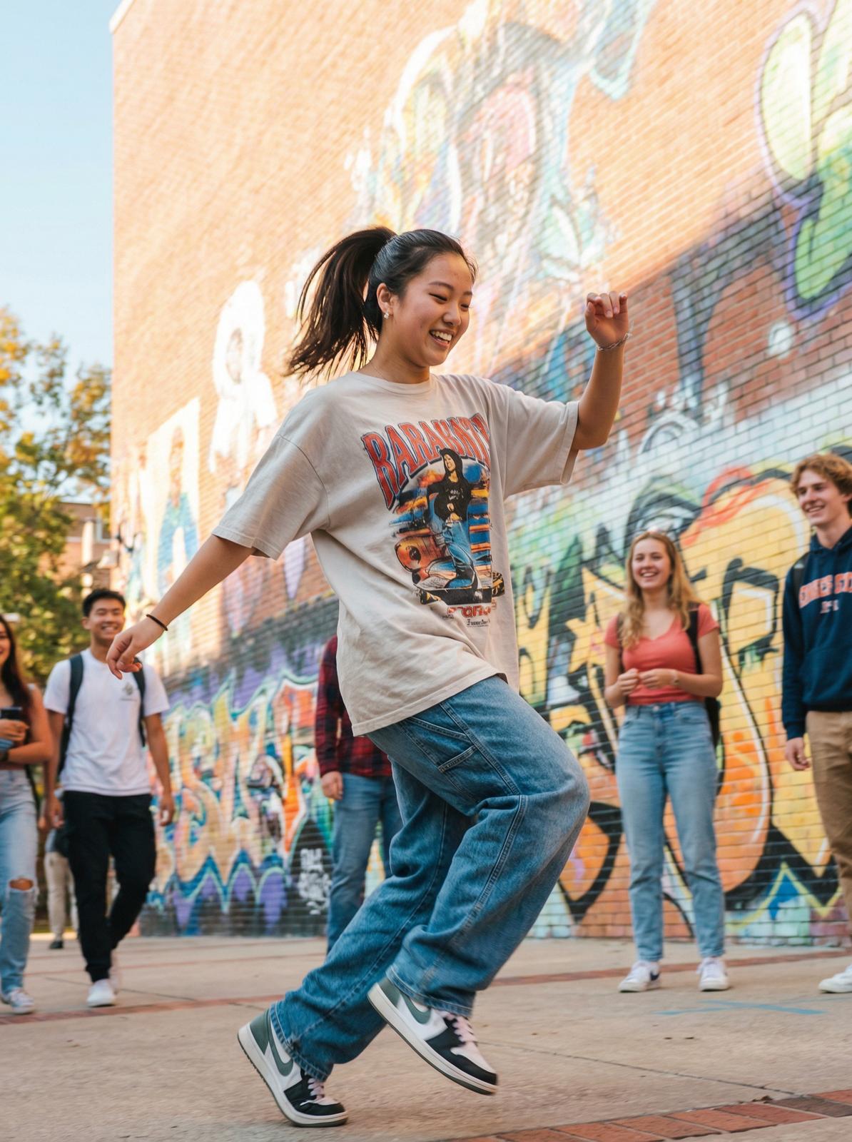 韩国女团校园舞蹈短传媒