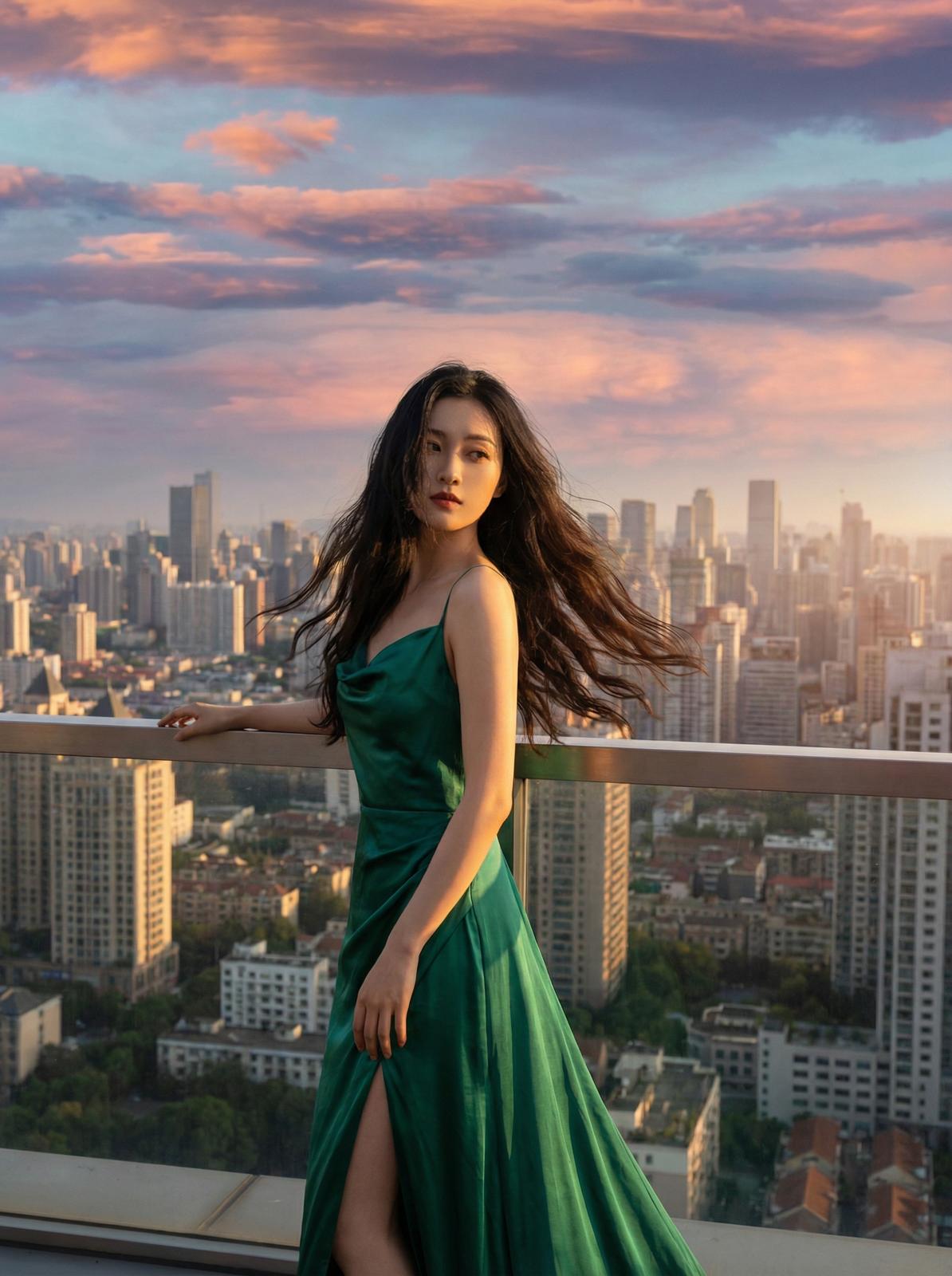 韩国女团城市夜景传媒短片